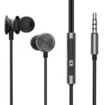 Joyroom JR-EW03 In-ear Handsfree Ακουστικά με Βύσμα 3.5mm Γκρι