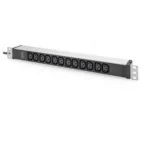 Digitus Πολύπριζο 12 Θέσεων με Καλώδιο 2m DN-95426