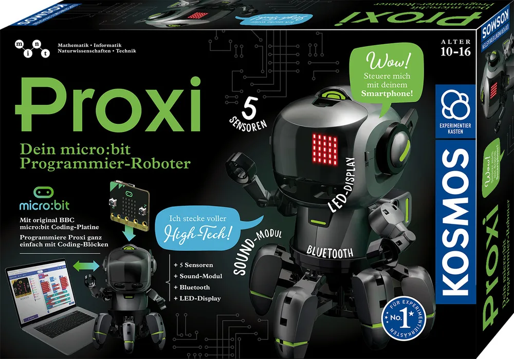 Kosmos Proxi - Dein Programmier-roboter Εκπαιδευτικό Παιχνίδι Ρομποτικής για 10+ Ετών 620585 - Image 1