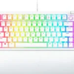 Razer BlackWidow V4 Gaming Μηχανικό Πληκτρολόγιο 75% με Razer Orange διακόπτες και RGB φωτισμό (Αγγλικό US) Λευκό