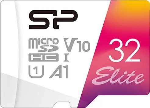 Silicon Power Elite SDHC 32GB Class 10 U1 V10 A1 UHS-I με αντάπτορα - Image 1