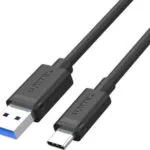 Unitek USB 3.1 Cable USB-C male - USB-A 0.5m (Y-C491BK)