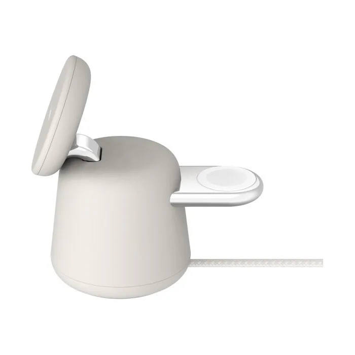 Belkin Φορτιστής Magsafe 15W Λευκός (BoostCharge Pro 2-in-1) - Image 1