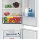 Beko Εντοιχιζόμενος Ψυγειοκαταψύκτης 262lt NoFrost Υ177.5xΠ54xΒ54.5εκ. Λευκός BCHA275K41SN