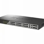 D-Link DSS-200G-28MP E Managed L2 PoE+ Switch με 24 Θύρες Ethernet και 4 SFP Θύρες