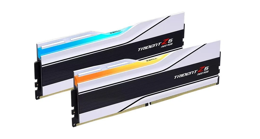 G.Skill Trident Z5 Neo RGB DDR5 64GB RAM με 2x32GB Modules και Ταχύτητα 6000 για Desktop F5-6000J3036G32GX2-TZ5NRW - Image 1