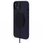 Decoded Back Cover Δερμάτινο Navy Μπλε (iPhone 14 Plus) D23IPO14MBC1NY