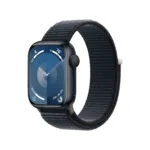 Apple Watch Series 9 Aluminium 41mm Αδιάβροχο με Παλμογράφο (Midnight Aluminium Case με Sport Loop Midnight (S/M))