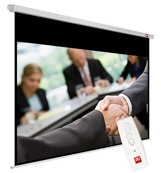 Avtek 1EVE53 Ηλεκτρική Οθόνη Προβολής Projector Οροφής Business με Λόγο Εικόνας 16:10 300x227.5cm - Image 1