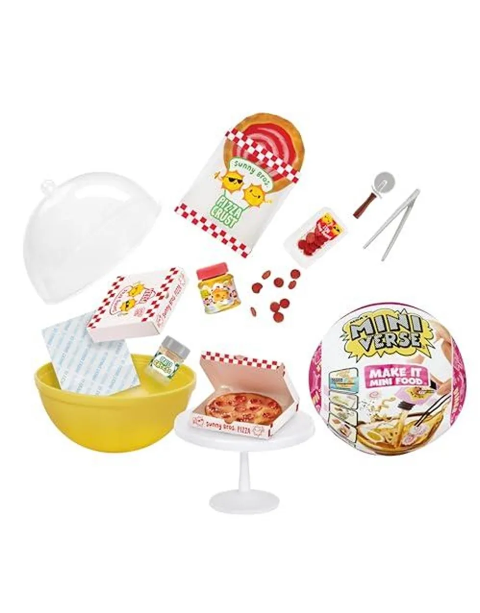 Tbd Mgas Miniverse Series 2 Make It Mini Food Diner - Diy Food Playset Works With Uv Light, Replica Food Ingredients, Blind Packaging, And Resin Play - Not Edible - Suitable For Kids Ages 8+ , Medium - Image 1