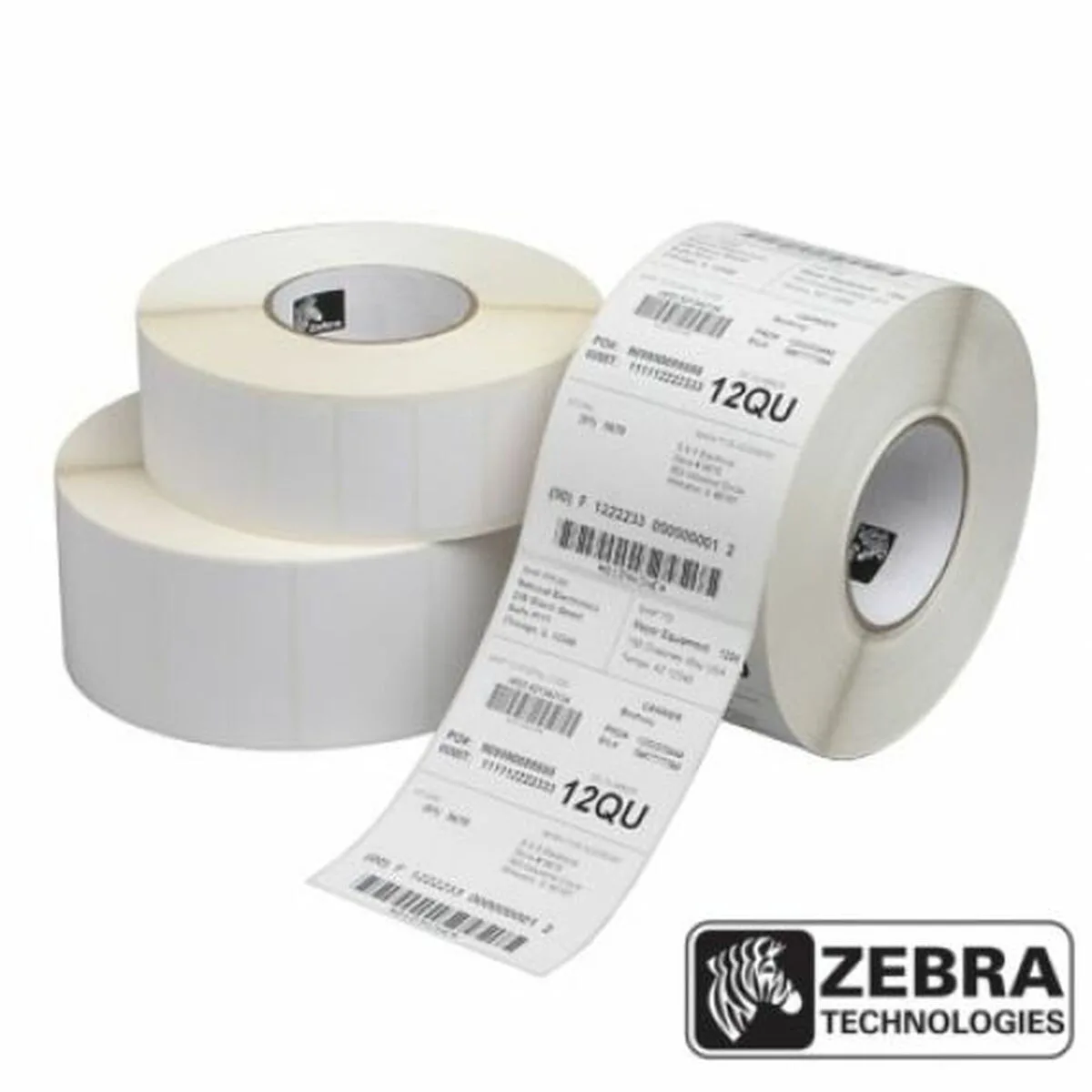 Zebra Ταινία Ετικετογράφου σε Λευκό Χρώμα 880026-127 - Image 1