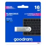 GoodRAM Uno3 16GB USB 3.2 Stick Ασημί