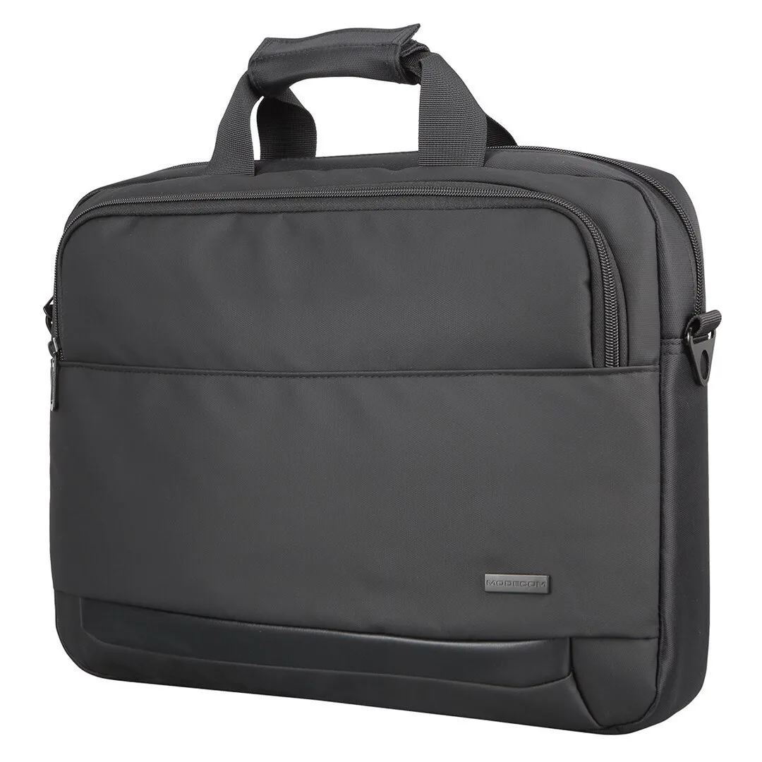 20240321113136_modecom_tsanta_omou_cheiros_gia_laptop_15_6_se_mayro_chroma Modecom Τσάντα Ώμου / Χειρός για Laptop 15.6" με Θύρα USB σε Μαύρο χρώμα - Image 1