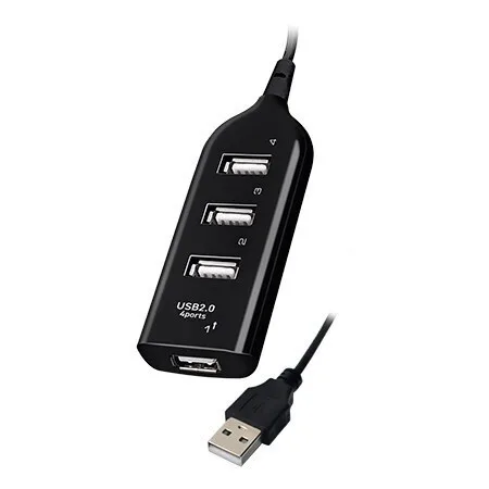 Vakoss TC-234UX USB 2.0 Hub 4 Θυρών με σύνδεση USB-A - Image 1