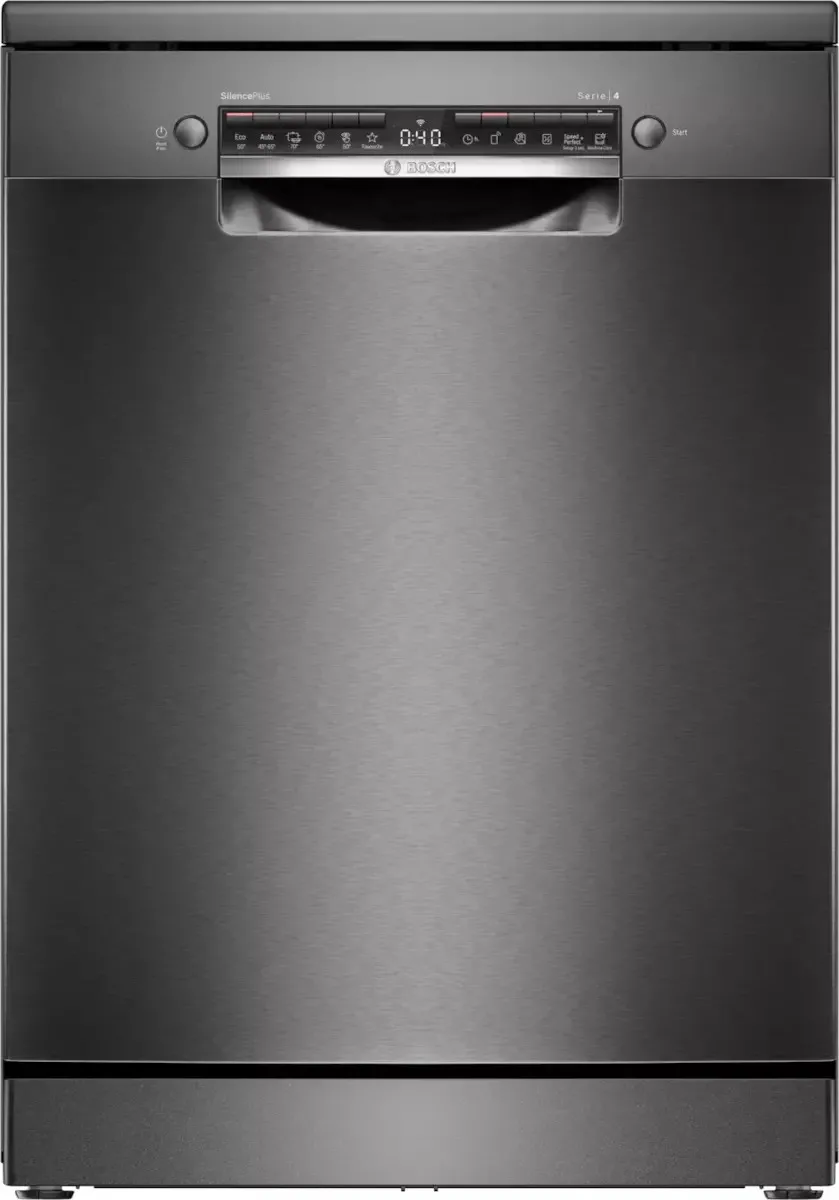 Bosch Ελεύθερο Πλυντήριο Πιάτων με Wi-Fi για 14 Σερβίτσια EcoSilence Drive Π60xY84.5εκ. Γκρι SMS4EMC06E - Image 1