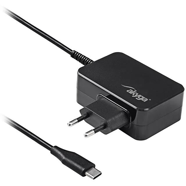20240322093555_akyga_usb_c_universal_fortistis_laptop_65w_3_25a_me_antaptora_trofodosias_ak_nd_81 Akyga USB-C Universal Φορτιστής Laptop 65W 20V 3.25A με Αντάπτορα Τροφοδοσίας AK-ND-81 - Image 1