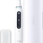 Oral-B iO Series 5 Ηλεκτρική Οδοντόβουρτσα με Αισθητήρα Πίεσης και Θήκη Ταξιδίου Λευκή