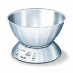 Beurer KS54 Ψηφιακή Ζυγαριά Κουζίνας με Κάδο 1gr/5kg Μαύρη 70840
