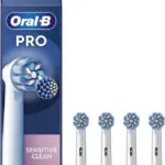 Oral-B Pro Sensitive Clean Ανταλλακτικές Κεφαλές για Ηλεκτρική Οδοντόβουρτσα 4τμχ