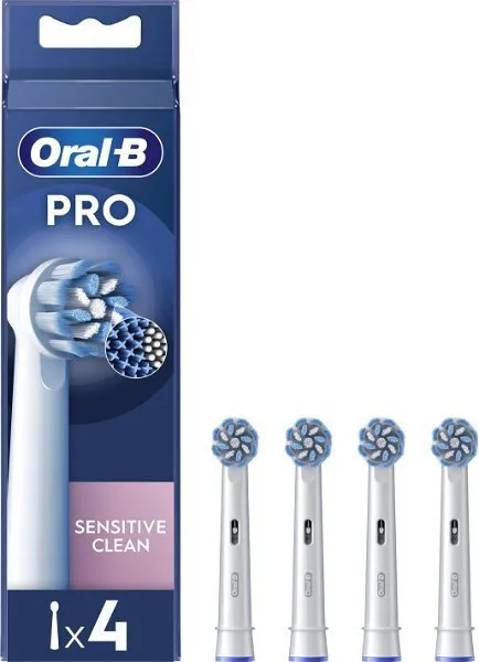 Oral-B Pro Sensitive Clean Ανταλλακτικές Κεφαλές για Ηλεκτρική Οδοντόβουρτσα 4τμχ - Image 1
