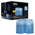 Braun 3-in-1 Ccr 6 Shavercare Cleaning Cartridges Pack 6