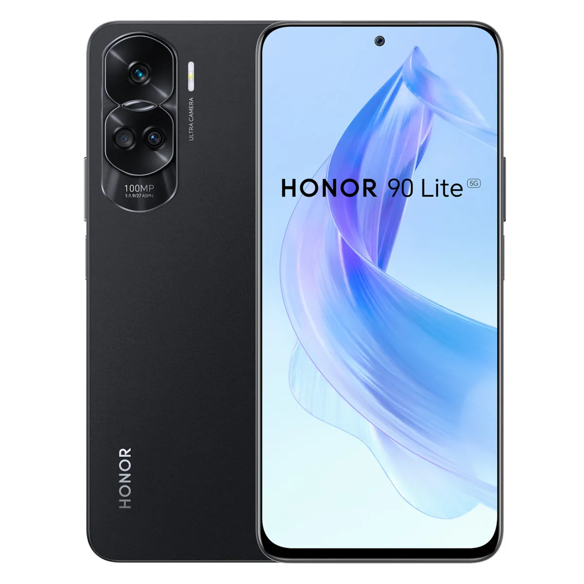 Honor 90 Lite 5G Dual SIM (8/256GB) Midnight Black - Image 1