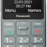Panasonic KX-TU160 Single SIM Κινητό με Μεγάλα Κουμπιά Γκρι
