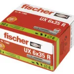 fischer Ούπα Πλαστικό 6x35mm 50τμχ 77889