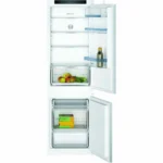 Bosch Εντοιχιζόμενος Ψυγειοκαταψύκτης 267lt Υ177.2xΠ54.1xΒ54.8εκ. Λευκός KIV86VSE0