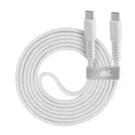 Rivacase USB 2.0 Cable USB-C male - USB-C Λευκό 1.2m PS6005 WT12