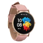 Garett Verona 50mm Smartwatch με Παλμογράφο (Ροζ)