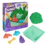 Spin Master Παιχνίδι Κατασκευών με Άμμο Sandbox Set Πράσινο για Παιδιά 3+ Ετών