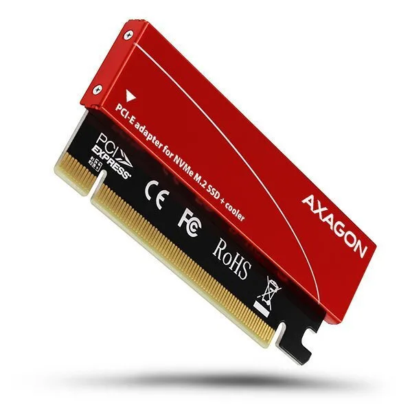 Axagon Pci-e 3.0 X16 - M2 Ssd Nvme Up To 80mm (AXA.PAR.0045) - Image 1