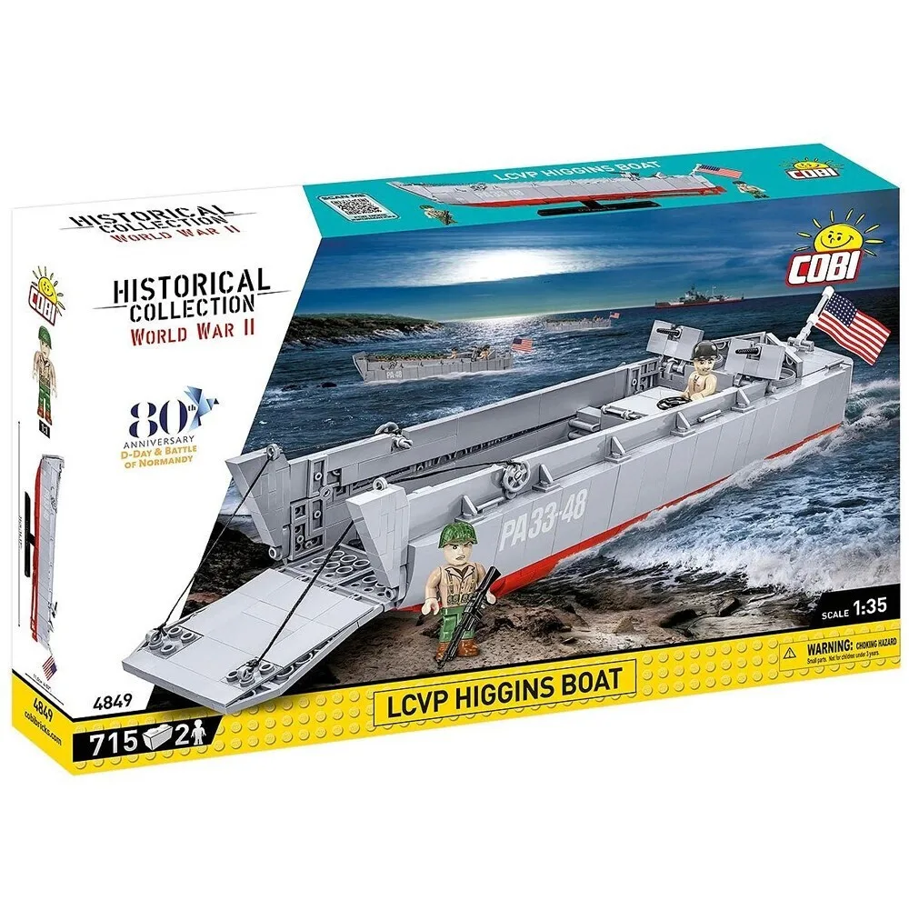 20240404114441_cobi_touvlakia_lcvp_higgins_boat_gia_8_eton_715tmch_cobi_4849 Cobi Τουβλάκια LCVP Higgins Boat για 8+ Ετών 715τμχ COBI-4849 - Image 1