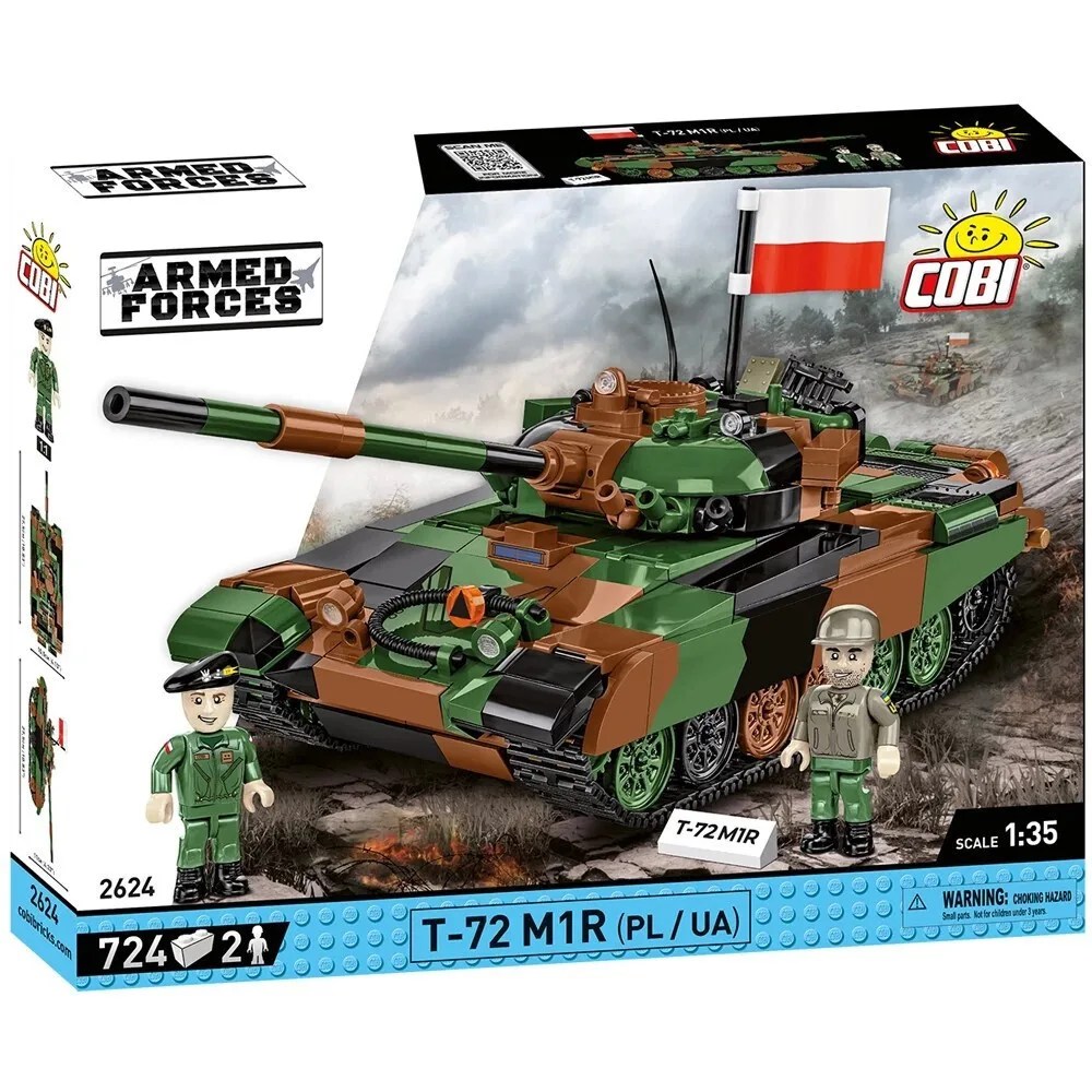 20240404120724_cobi_touvlakia_t_72m1r_pl_ua_gia_9_eton_724tmch_cobi_2624 Cobi Τουβλάκια T-72M1R (PL/UA) για 9+ Ετών 724τμχ COBI-2624 - Image 1
