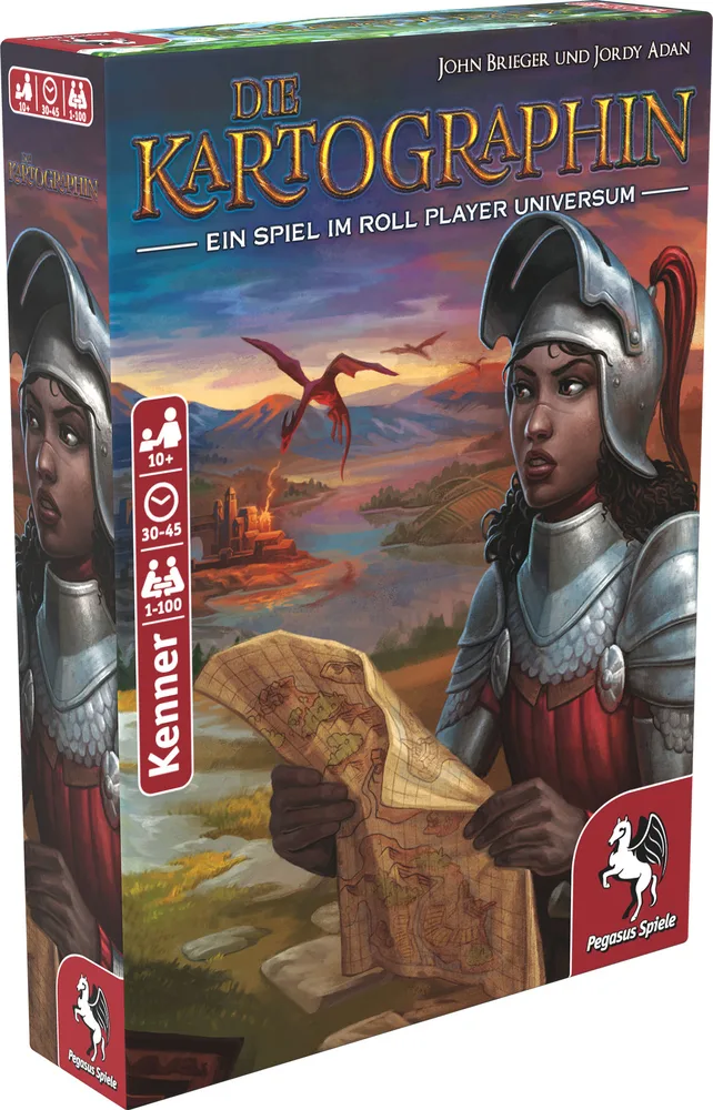 20240408171215_pegasus_spiele_epitrapezio_paichnidi_kartographin_gia_1_paiktes_10_eton_51311g Επιτραπέζιο Παιχνίδι Kartographin για 1+ Παίκτες 10+ Ετών 51311G (GER) Pegasus Spiele - Image 1