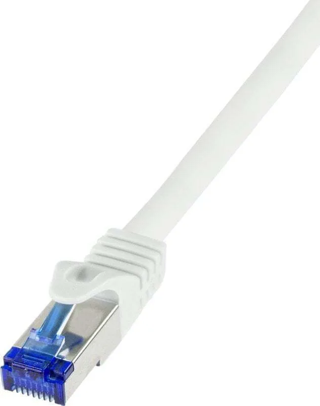 LogiLink S/FTP Cat.6a Καλώδιο Δικτύου Ethernet 0.5m Λευκό 1τμχ (C6A021S) - Image 1