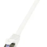 LogiLink U/UTP Cat.6a Καλώδιο Δικτύου Ethernet 15m Λευκό 1τμχ CQ4101S