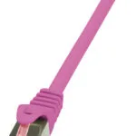 LogiLink S/FTP Cat.6 Καλώδιο Δικτύου Ethernet 2m Ροζ 1τμχ CQ2059S
