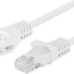 Lanberg U/UTP Cat.6 Καλώδιο Δικτύου Ethernet 0.25m Λευκό 1τμχ PCU6-20CC-0025-W