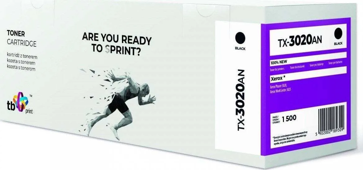 TB Print Συμβατό Toner για Laser Εκτυπωτή Xerox 3020/3025 Μαύρο με Chip TX-3020AN - Image 1