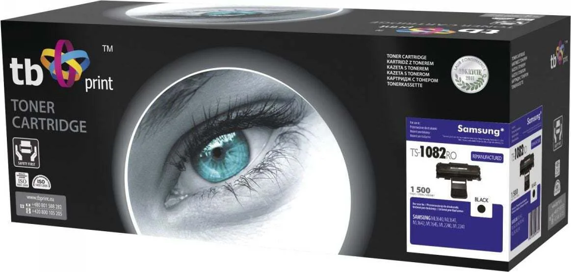 TB Print Συμβατό Toner για Laser Εκτυπωτή Samsung TS-1082RO Μαύρο TS-1082RO - Image 1
