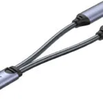 Unitek Μετατροπέας USB-C male σε USB-C female Ασημί 1τμχ M206A