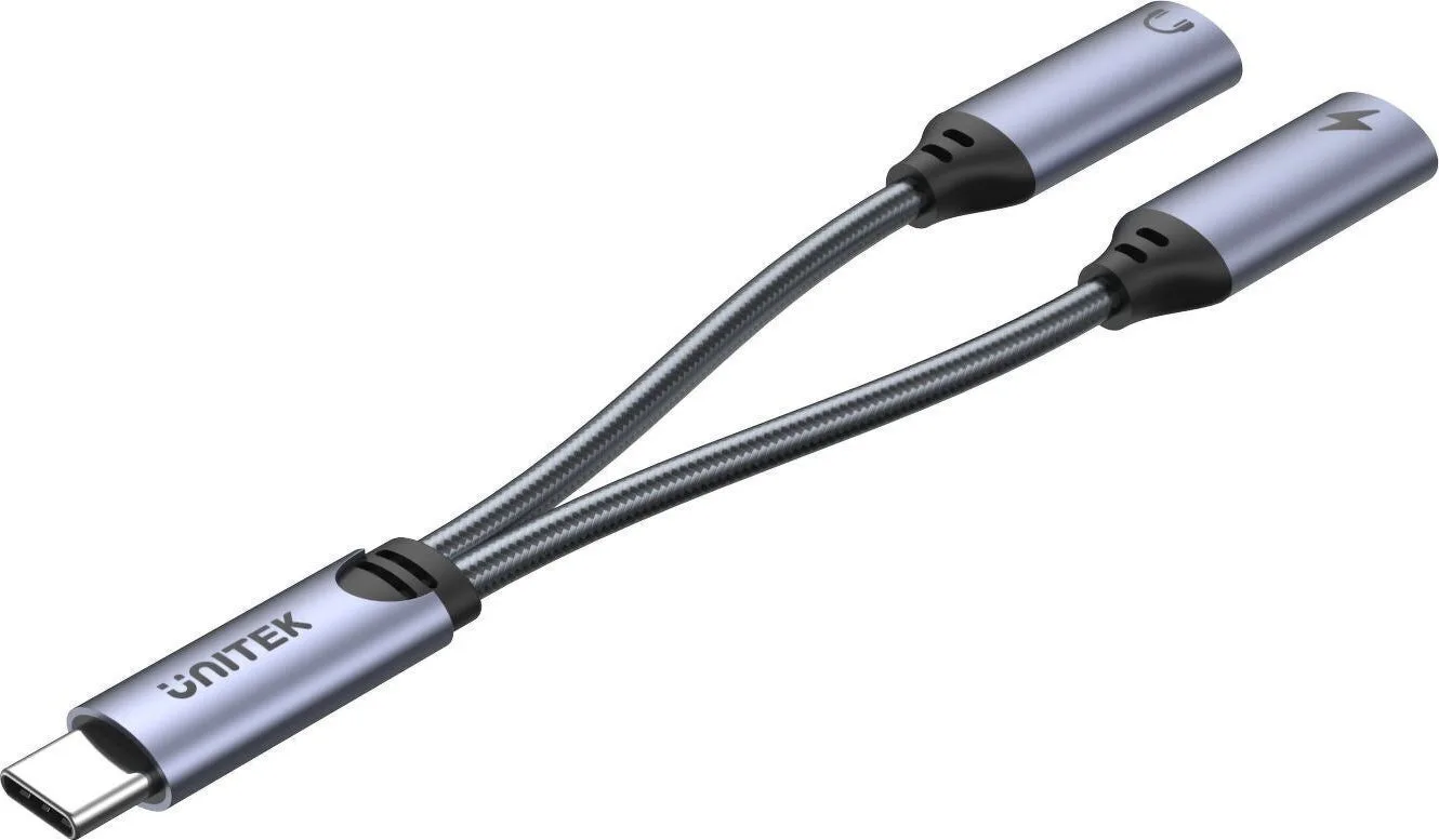 Unitek Μετατροπέας USB-C male σε USB-C female Ασημί 1τμχ M206A - Image 1