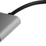 LogiLink Μετατροπέας USB-C / DisplayPort male σε USB-C / DisplayPort female Γκρι 1τμχ (CUA0102)