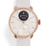 Withings ScanWatch 2 Stainless Steel 38mm Αδιάβροχο με Παλμογράφο (Sand)