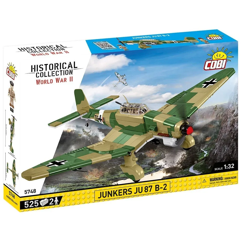 Cobi Τουβλάκια Historical Collection Wwii Junkers Ju 87 B-2 για 7+ Ετών 525τμχ - Image 1