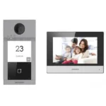 Hikvision Σετ Θυροτηλεόρασης Wi-Fi DS-KIS604-S (C) (O-STD) /eu Ασημί