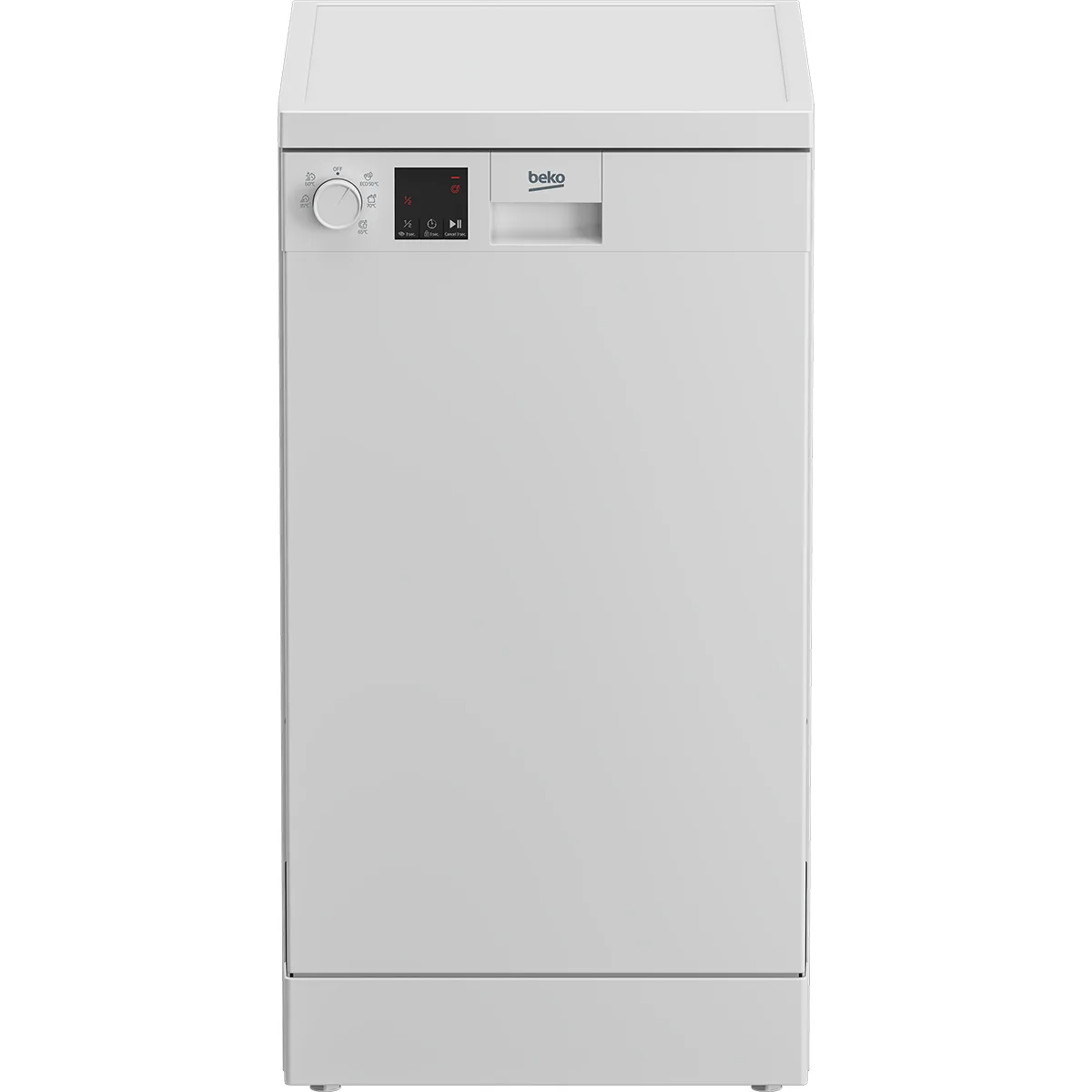 Beko Ελεύθερο Πλυντήριο Πιάτων για 10 Σερβίτσια Π44.8xY85εκ. Λευκό DVS05024W - Image 1