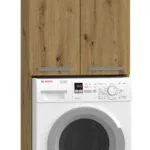 Topeshop Pola DD Ντουλάπι Μπάνιου Πλυντηρίου 64x30x183cm Oak